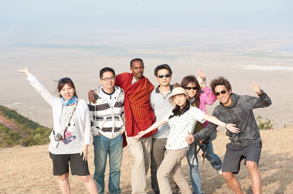Touring the Serengeti plains