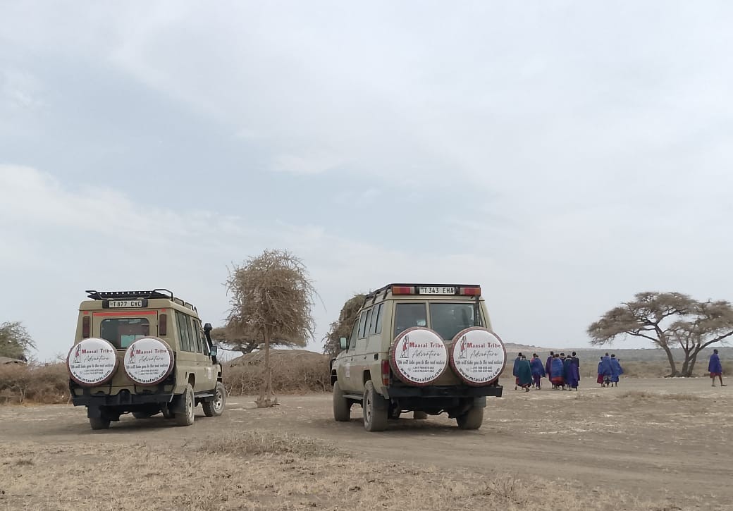 MTA safari truck on a game drive